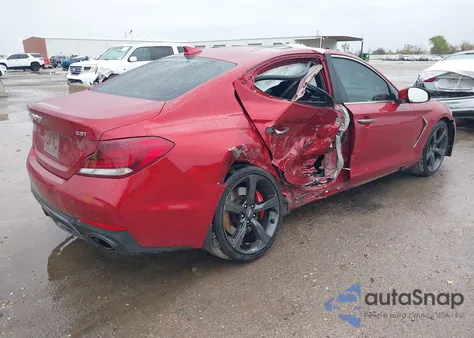 2019 Genesis G70 3.3T Dynamic из США, поврежденный, VIN KMTG34LE7KU021736